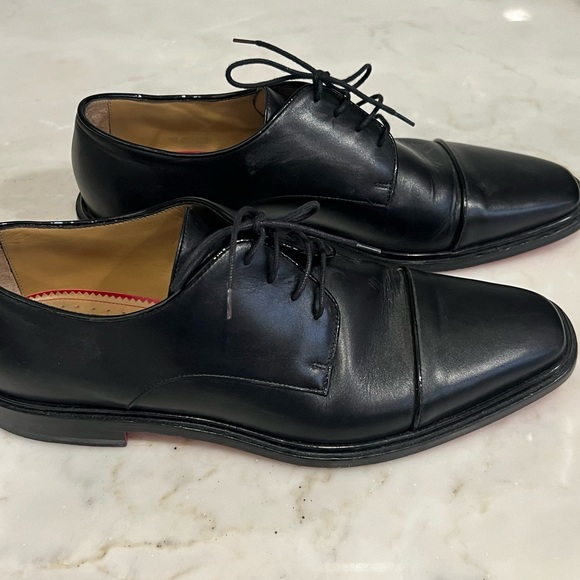 Men’s Christian Louboutin black leather shoes - Picture 3 of 7